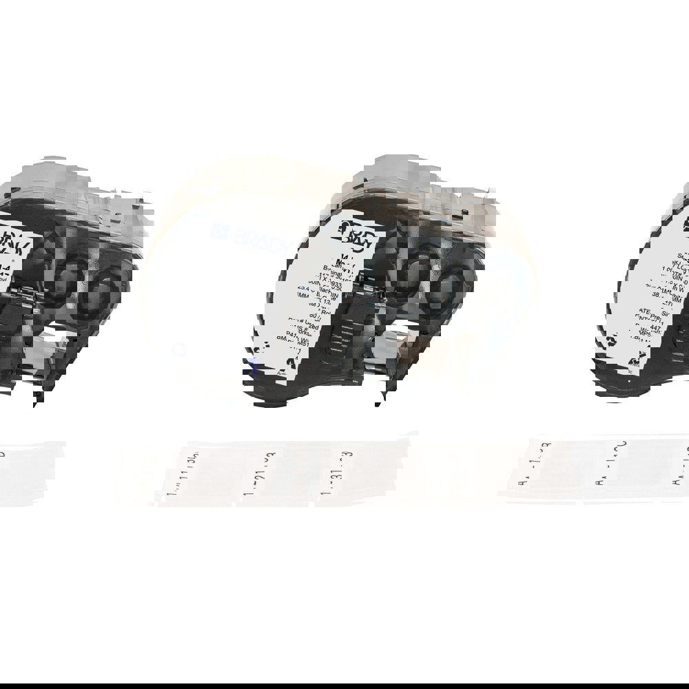 Labels, Ribbons & Tapes; Application: Self-Laminating Labels ; Type: Self-Laminating Labels ; Color Family: White ; Color: Black on White, Clear ; Number Of Labels Per Roll: 180 ; For Use With: BMP41; BMP51; BMP53; M511